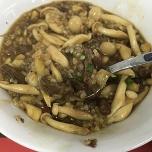 糙糯米笋丁烩饭（糯米烧麦味的饭）的做法 步骤5