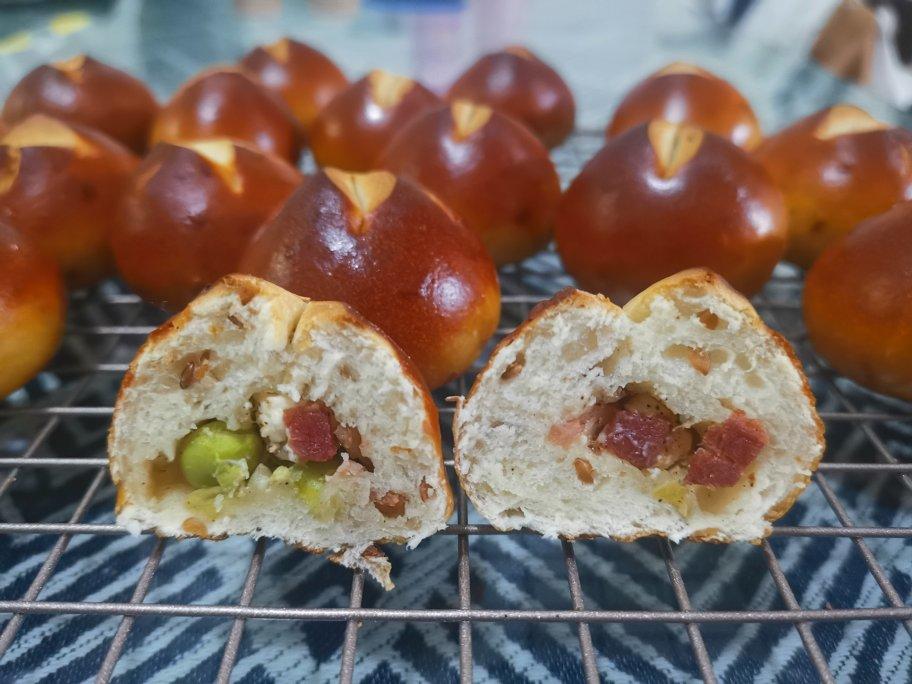 碱水小丸子（超可爱好操作的碱水面包）