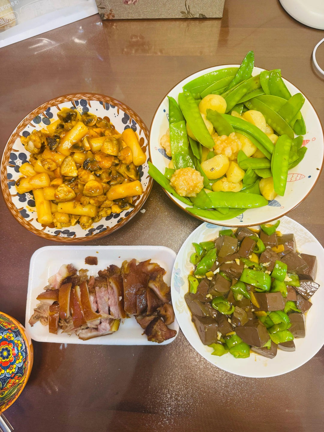 荷兰豆虾滑马蹄