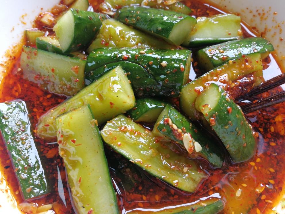 凉拌菜：拍青瓜的做法