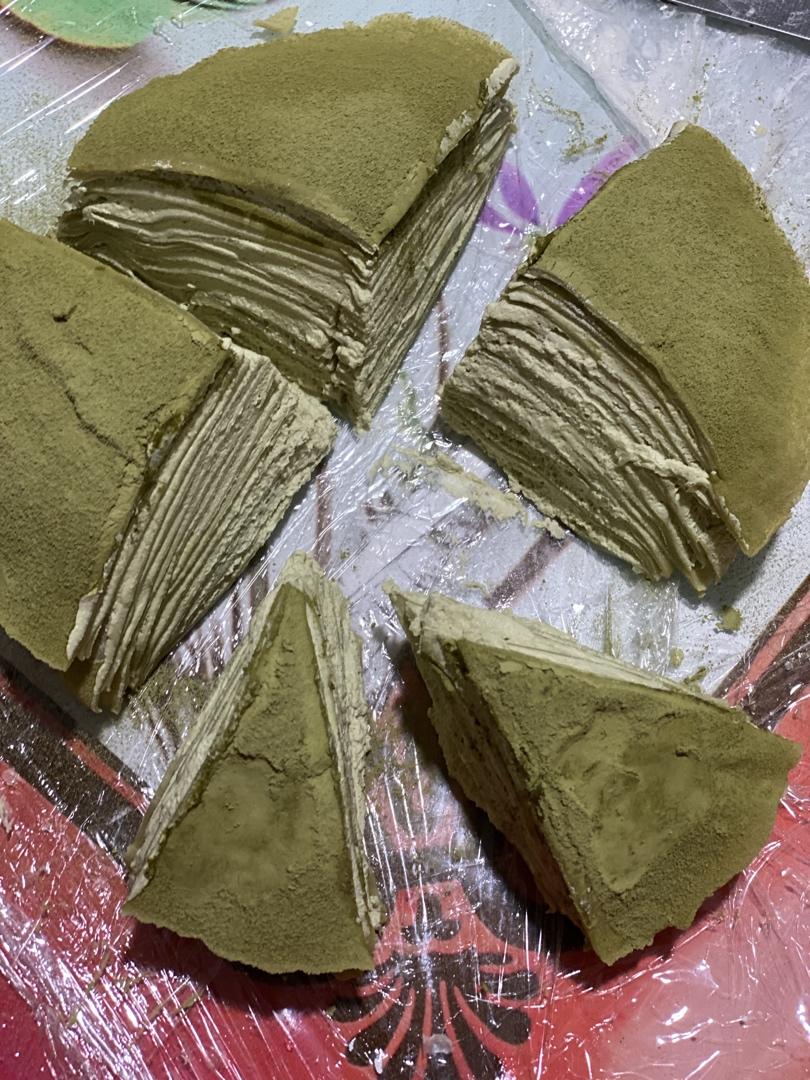 LADY M.千层蛋糕 
抹茶🍵
可可🍫