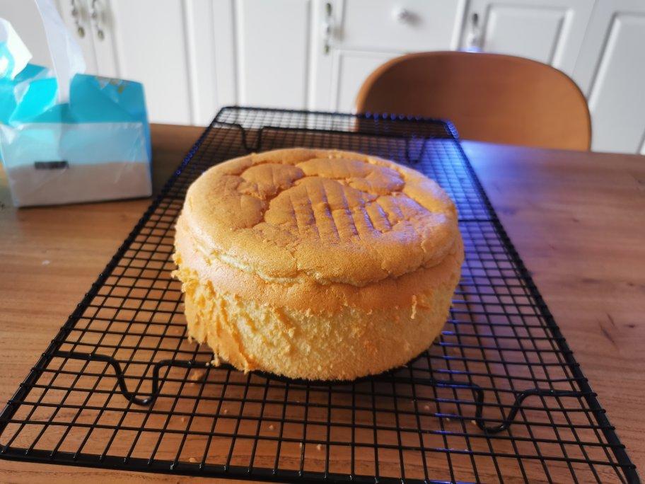 6寸原味戚风蛋糕