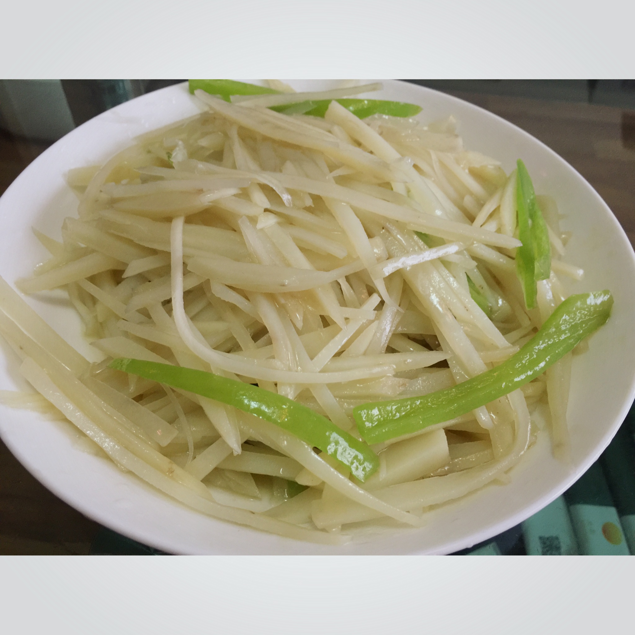 青椒土豆丝