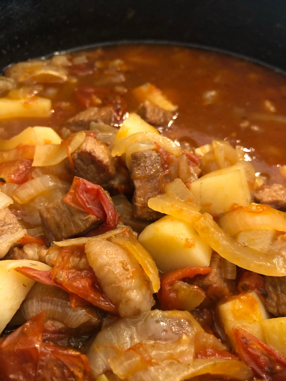 牛肉番茄炖土豆