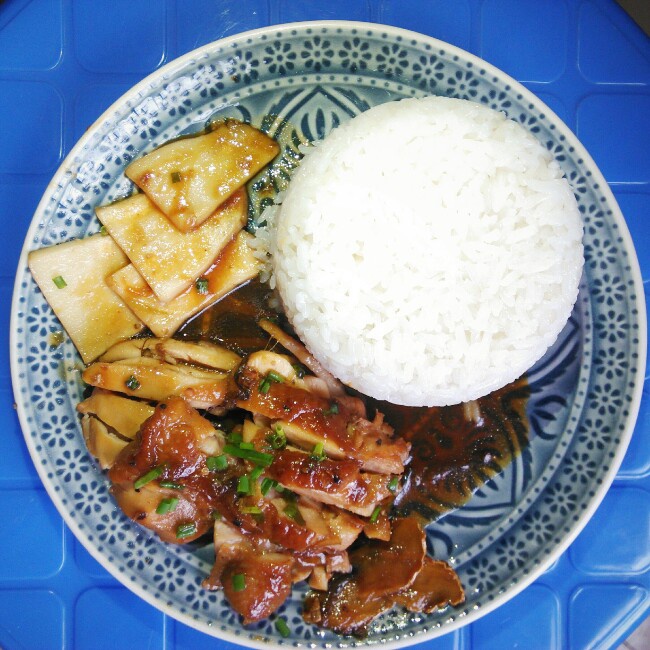 照烧鸡腿饭