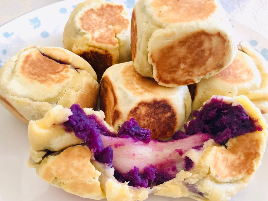 【爆浆紫薯仙豆糕】