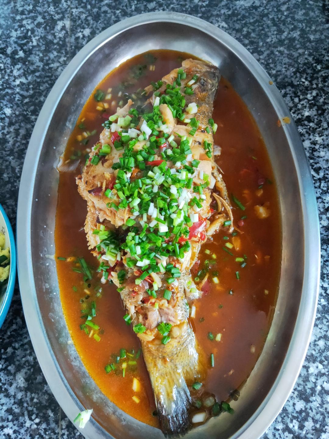 红烧鲈鱼🐟（超好吃）