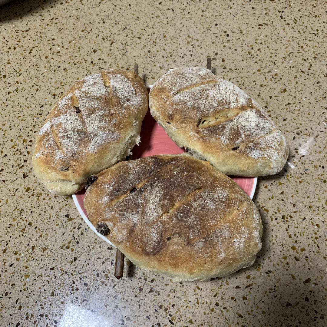 全麦核桃包～软欧包