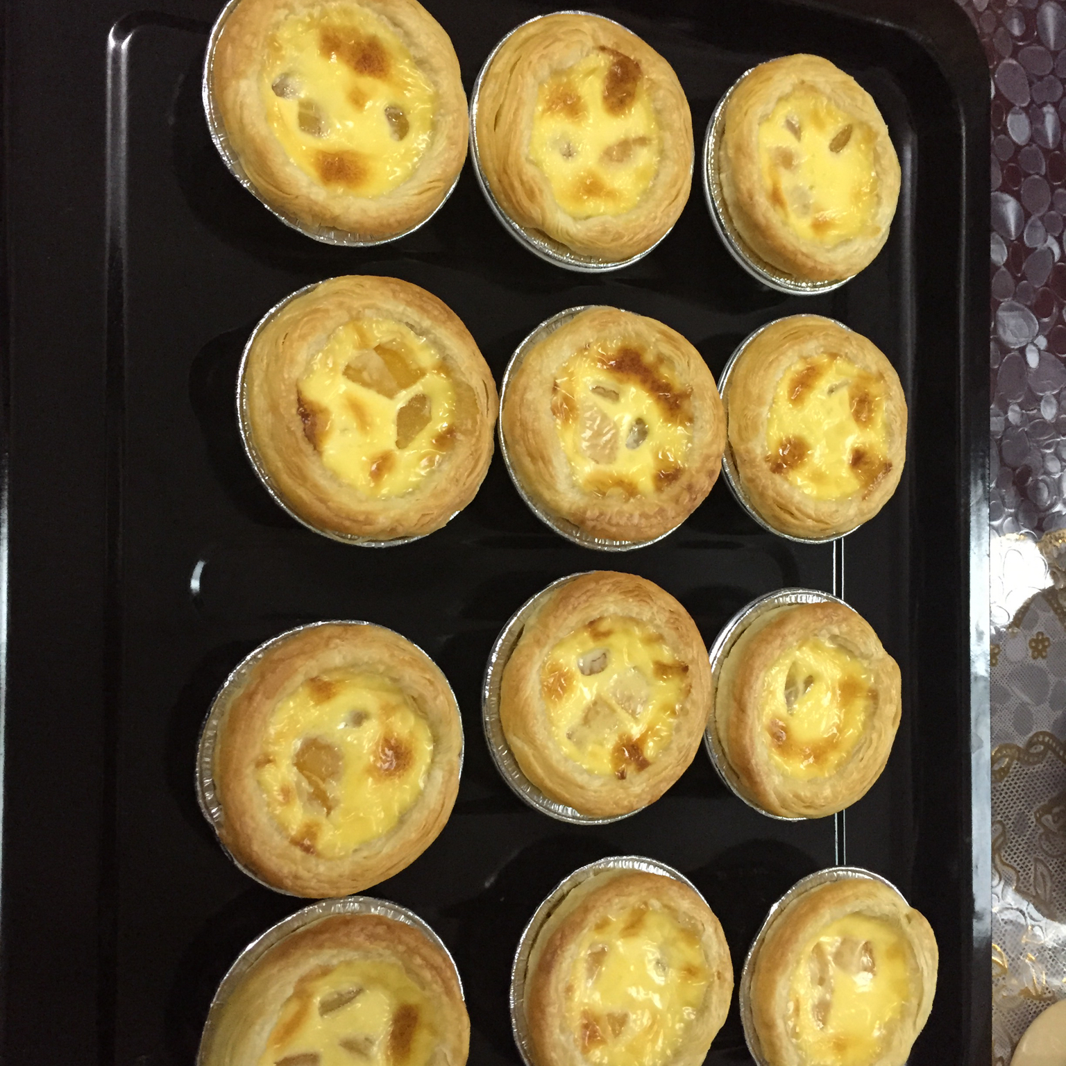 美味黄桃蛋挞