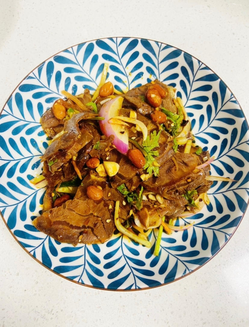 凉拌菜｜香菜拌酱牛肉