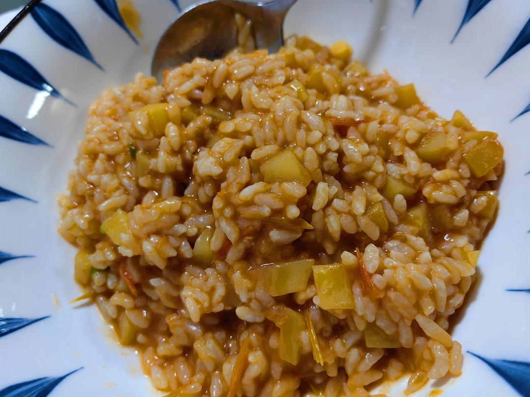 超级简单的西红柿烩饭