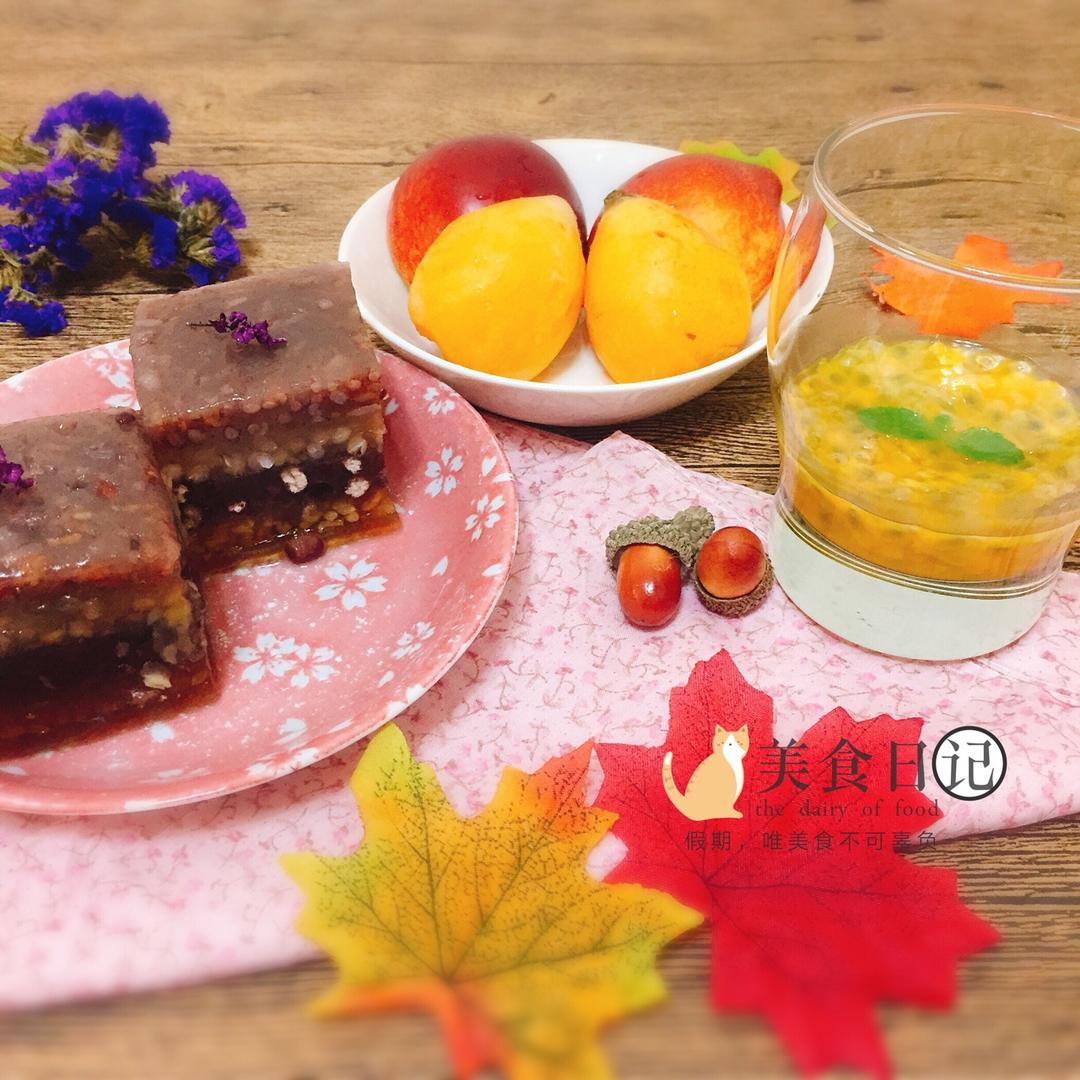 红豆小米杂粮糕