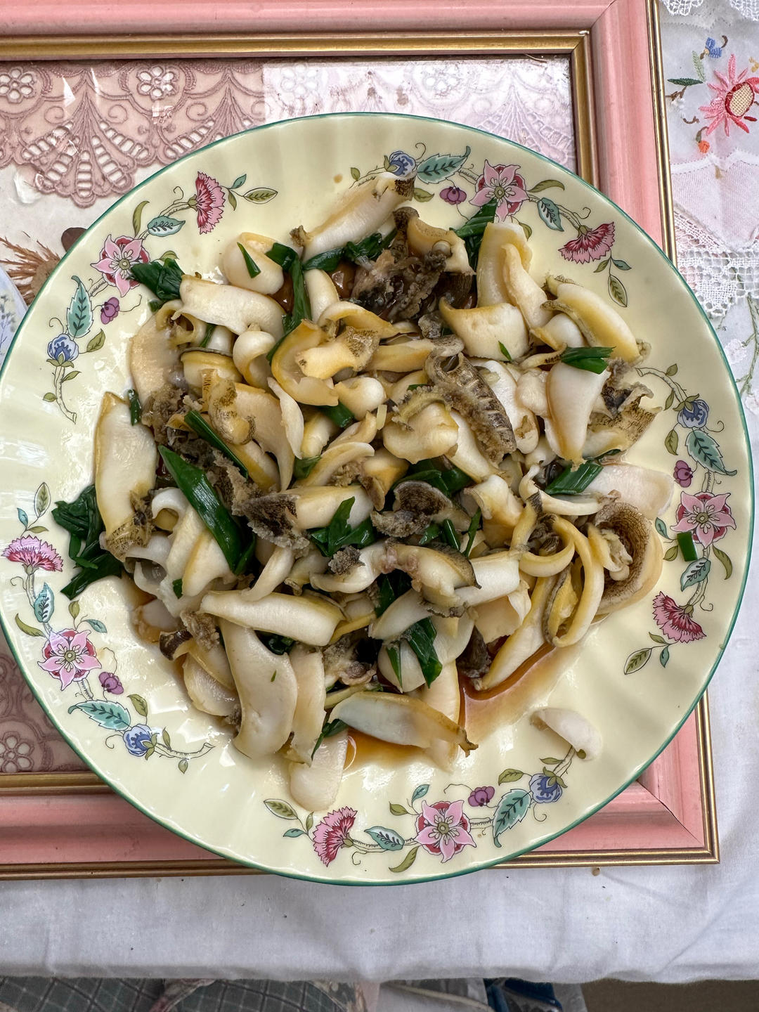 超简单的快手菜 葱香鲍鱼片 下饭菜 低卡