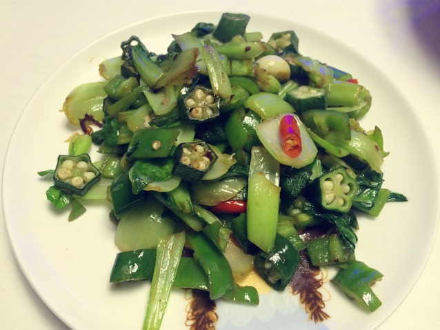 炝炒小油菜