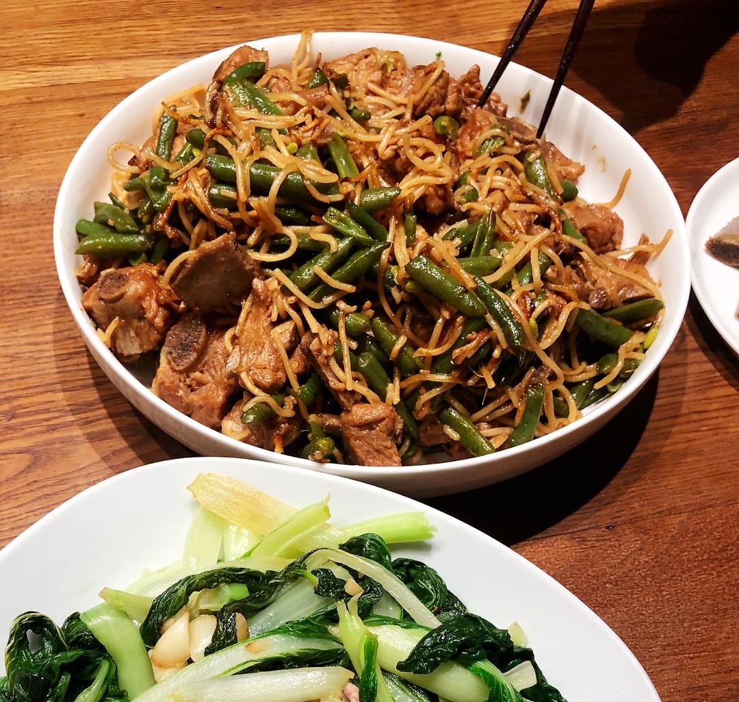 豆角排骨焖面￨真的无敌好吃