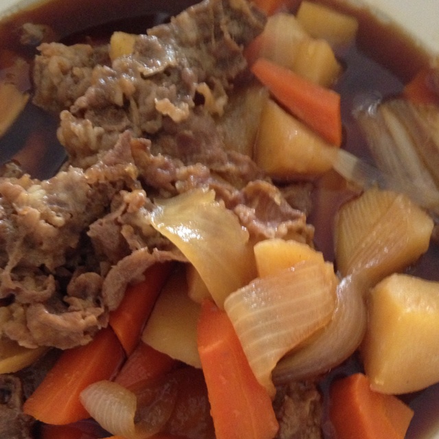 日式土豆炖牛肉（肉じゃが）