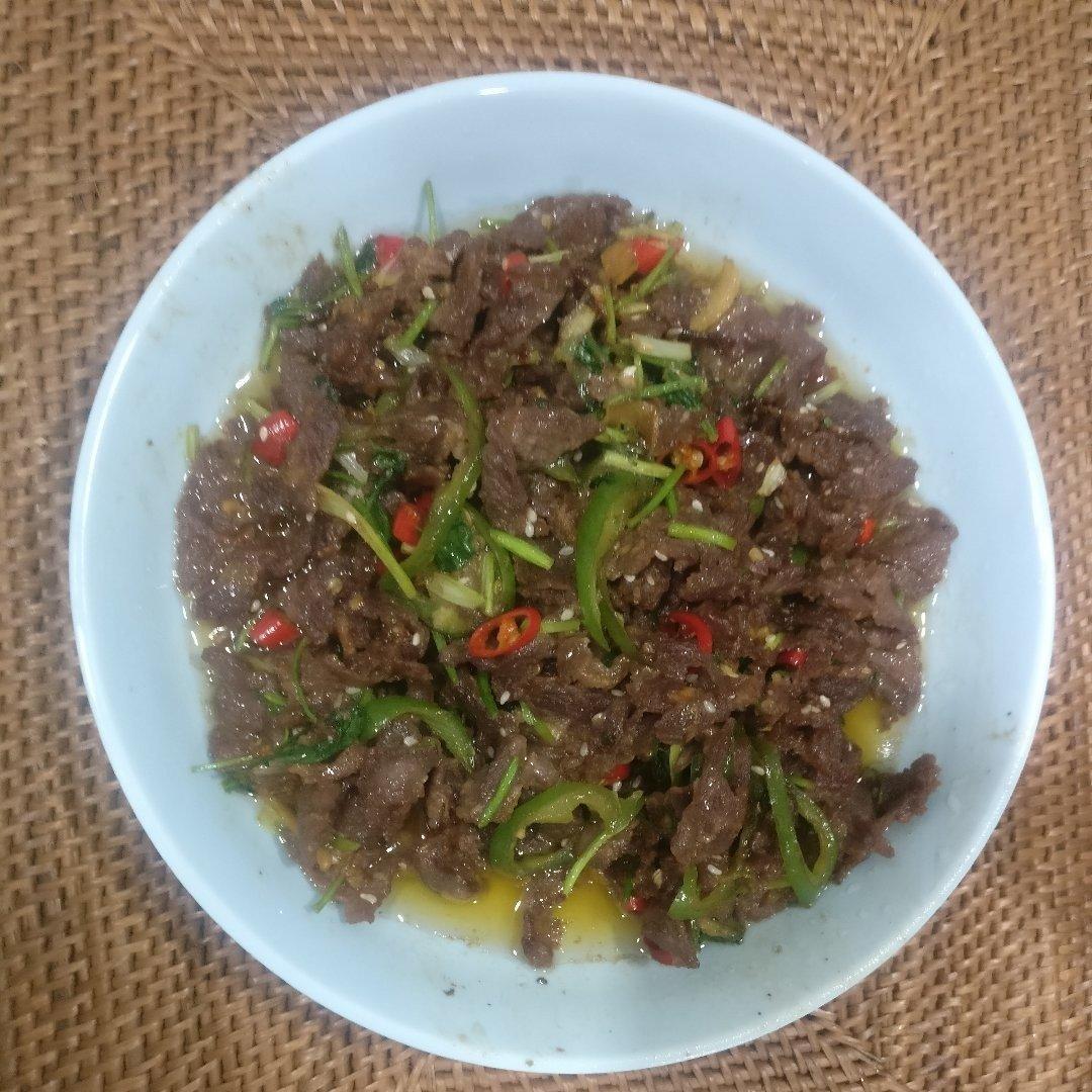 香菜牛肉