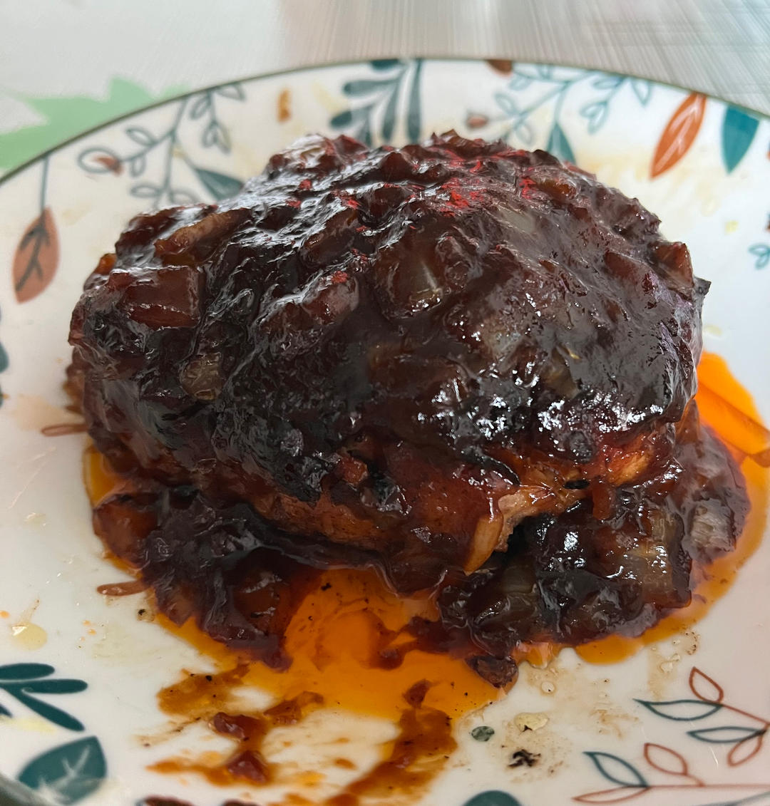 日式汉堡肉