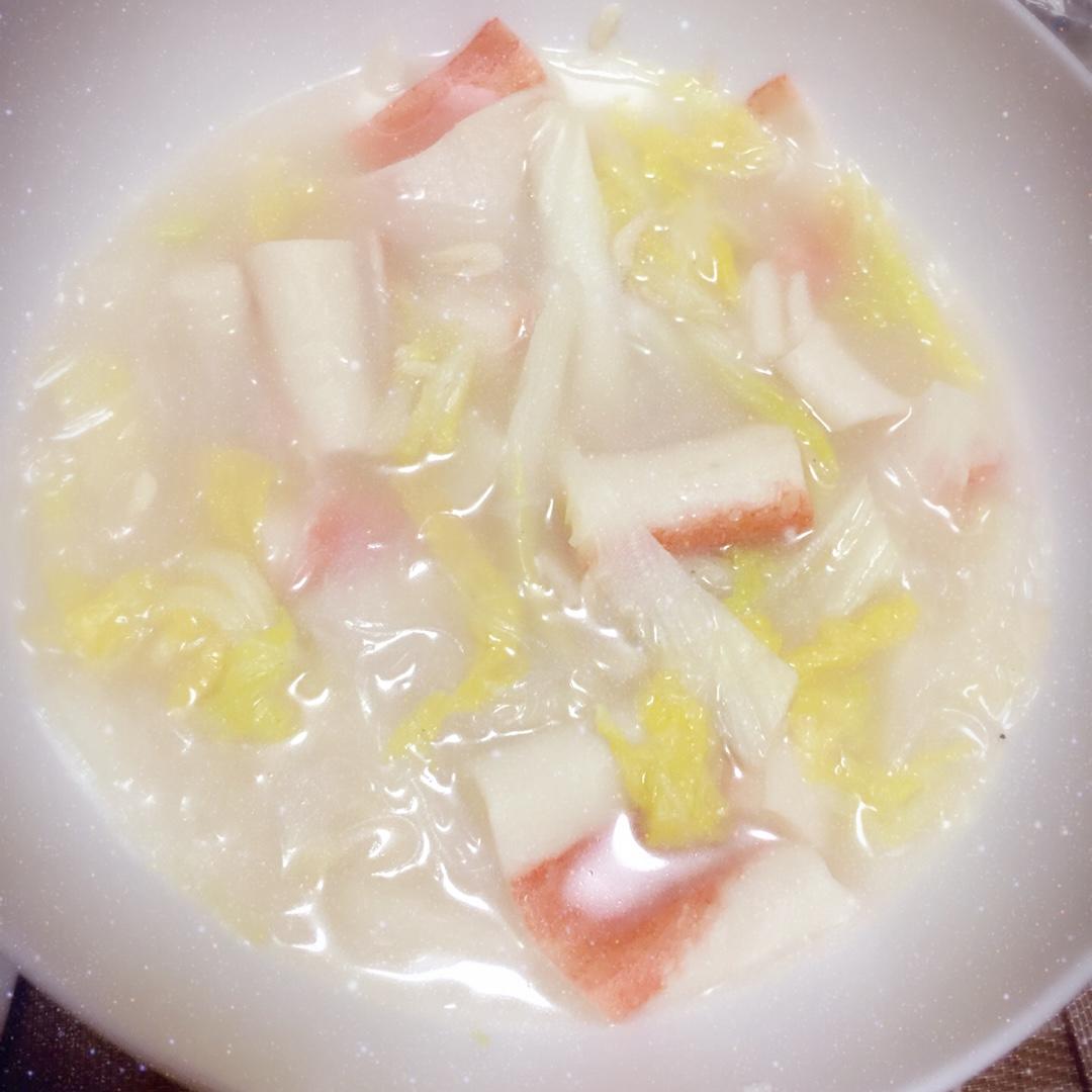 白菜粉丝汤