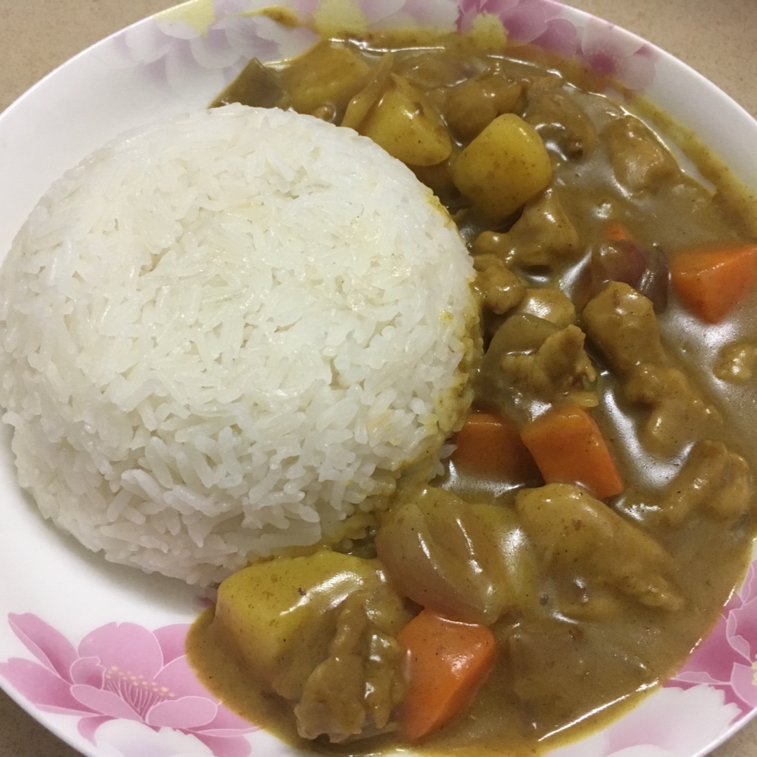 咖喱鸡饭