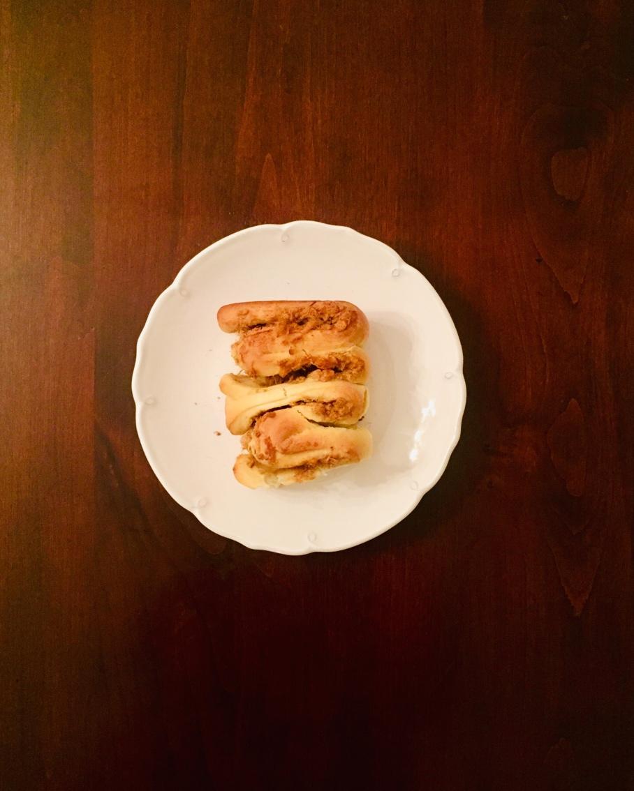 手撕千层肉松面包