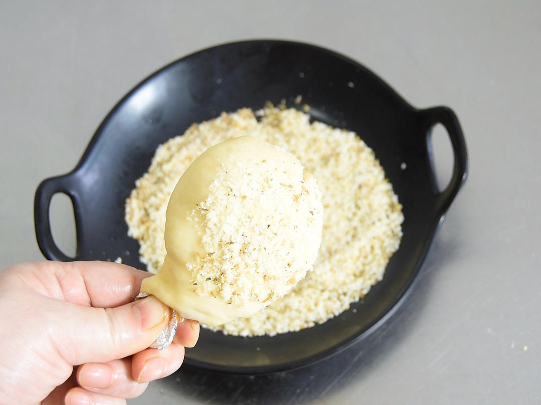 元气早餐｜真·鸡腿面包！芝士鸡腿面包，给你满满的动力与活力的做法 步骤13