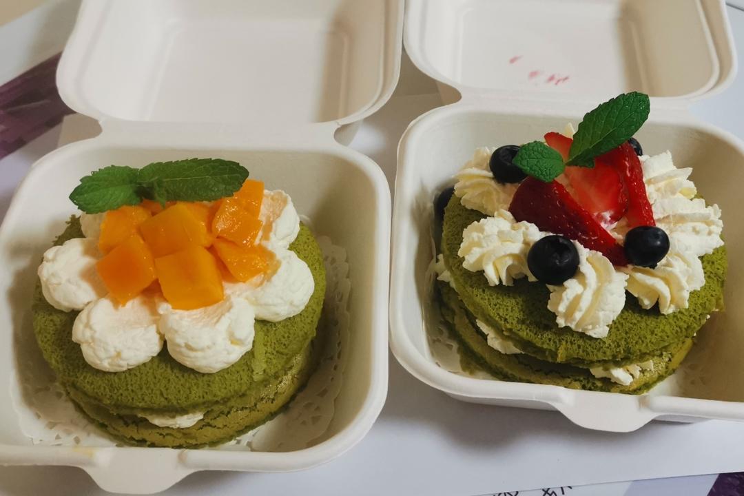 无需抹面❗️椰香斑斓奶油蛋糕🔥一人食小蛋糕🍰超简单