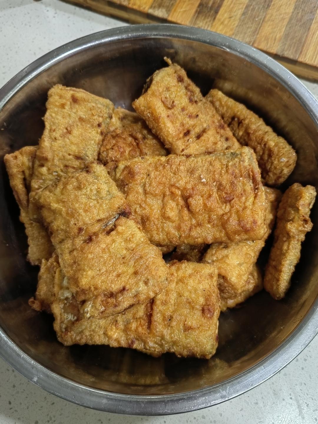 干炸带鱼
