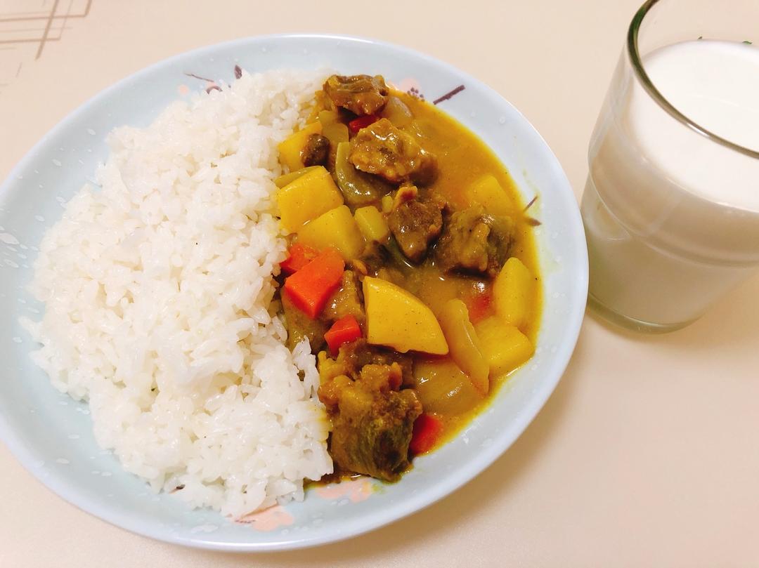 堂妈教你做咖喱牛肉饭