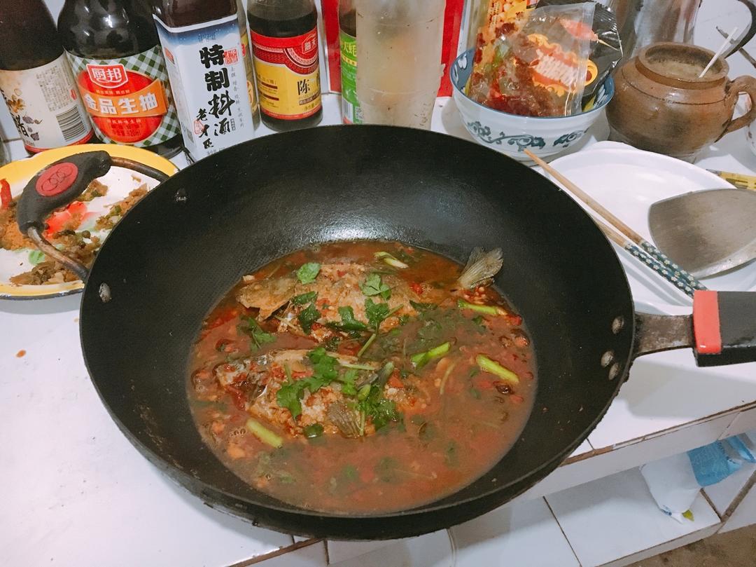 红烧鲫鱼