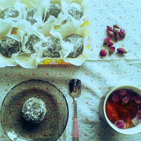 抹茶红豆糯米糍的做法