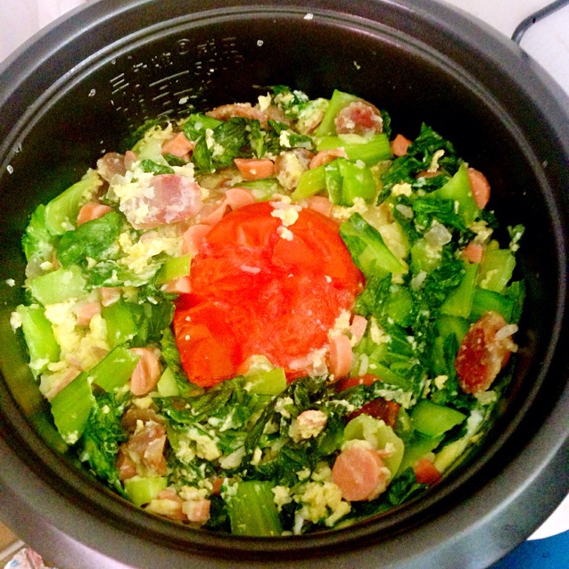 一整个西红柿饭~