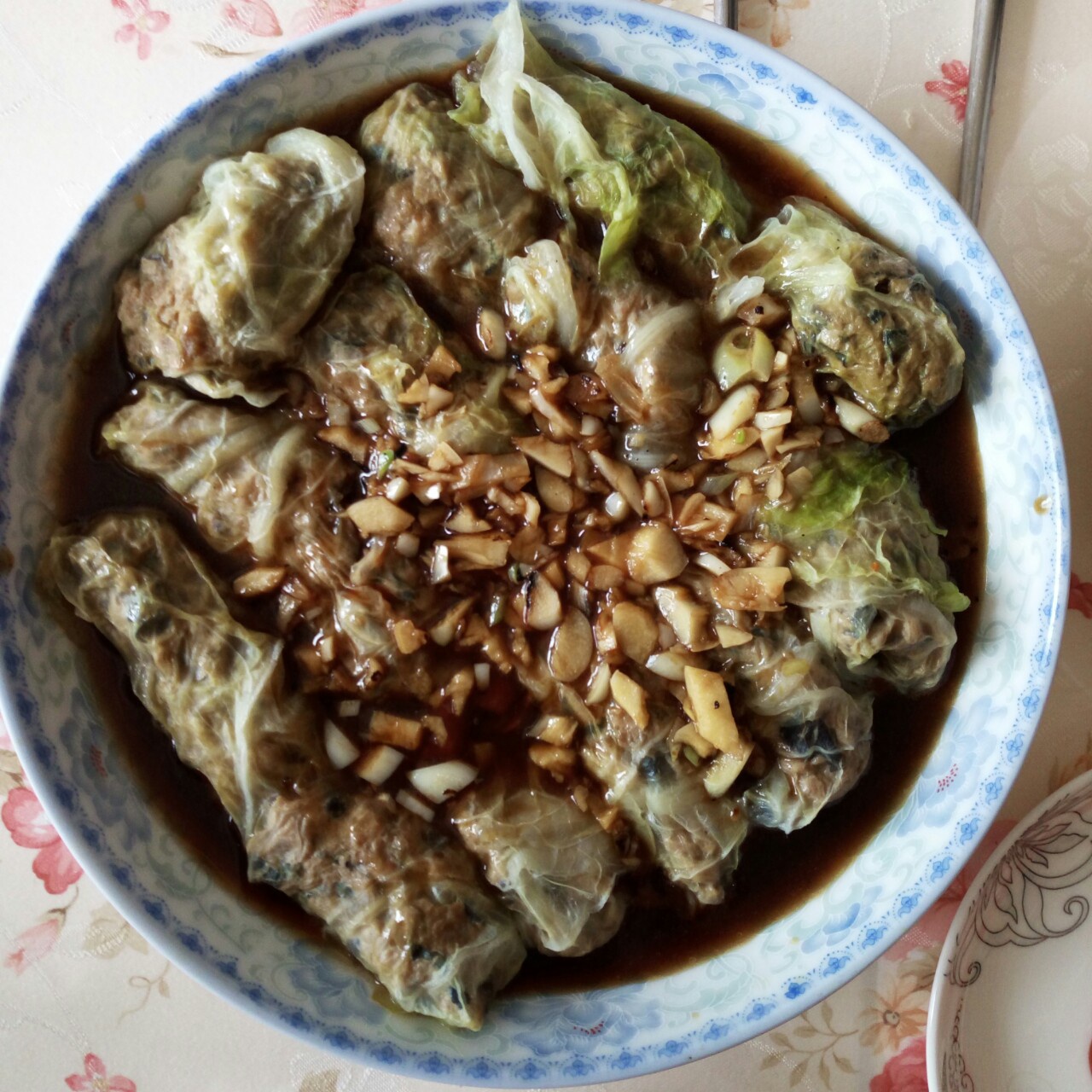 肉酿白菜卷