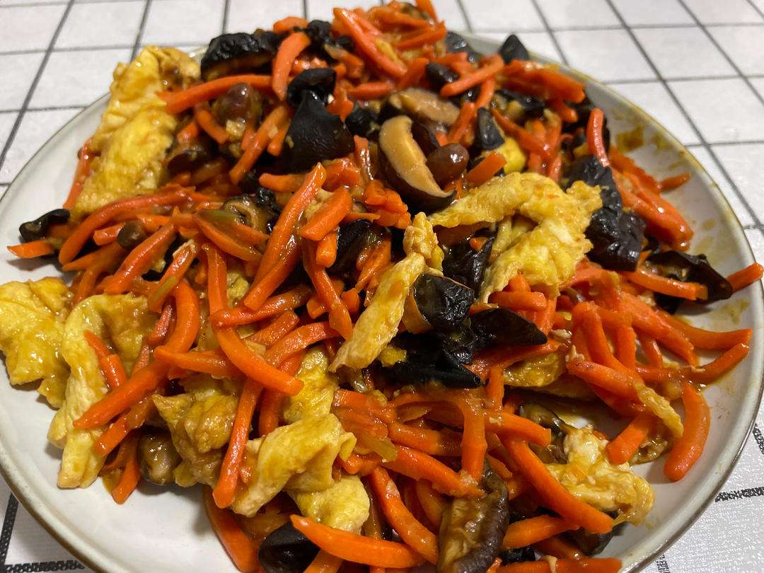 下饭菜鱼香鸡蛋