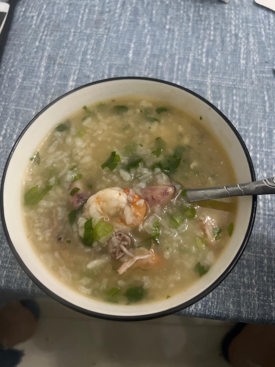 鲜虾粥