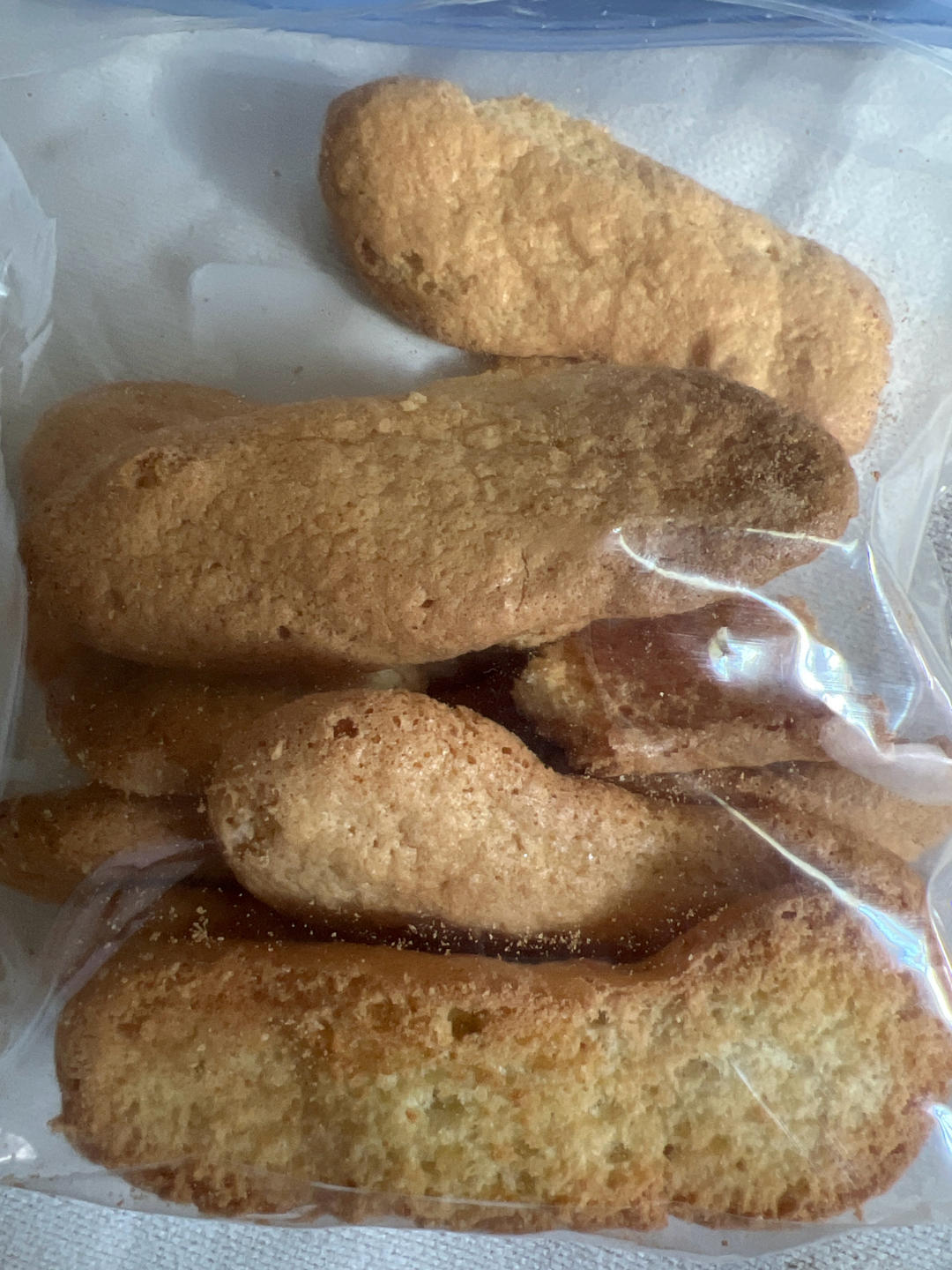 一次就成功的手指饼干～