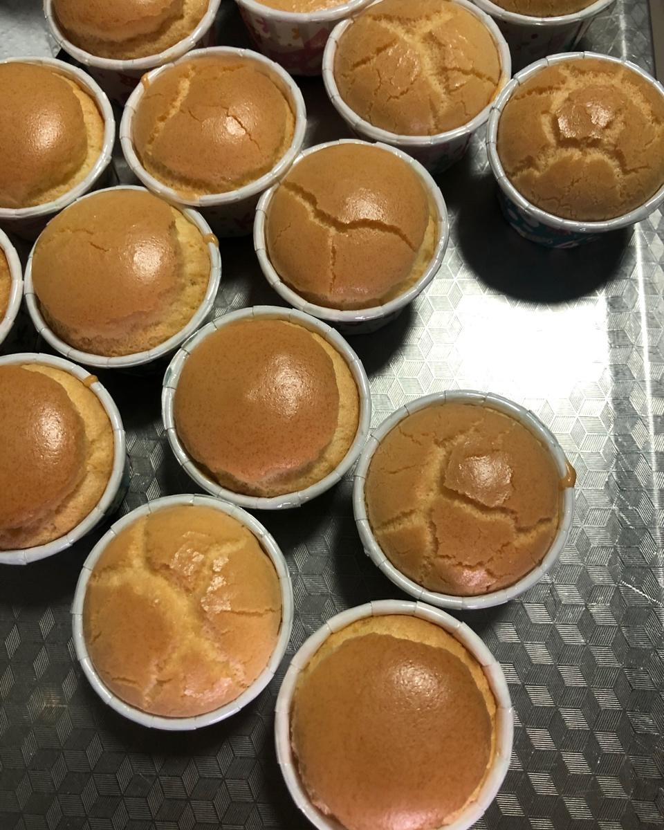 不回缩不开裂不塌陷的杯子蛋糕（可做甜品台杯子蛋糕）