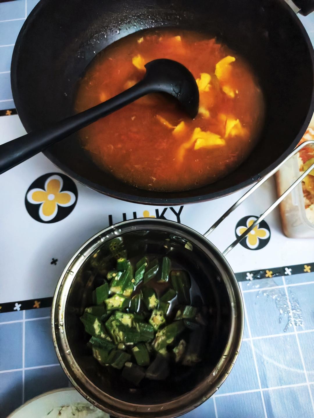 蚝油秋葵