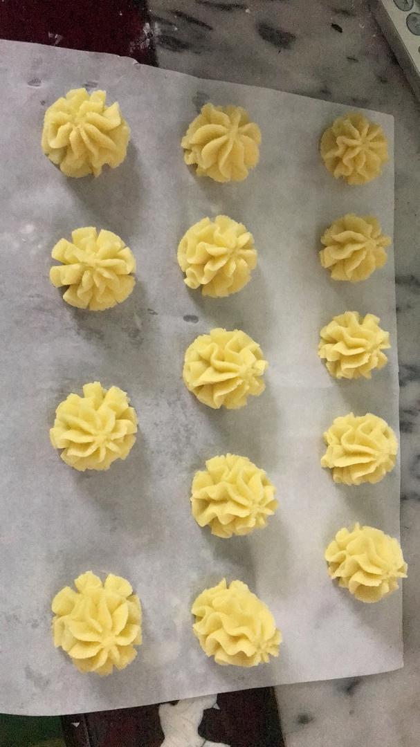 零失败花纹超级立体的黄油曲奇