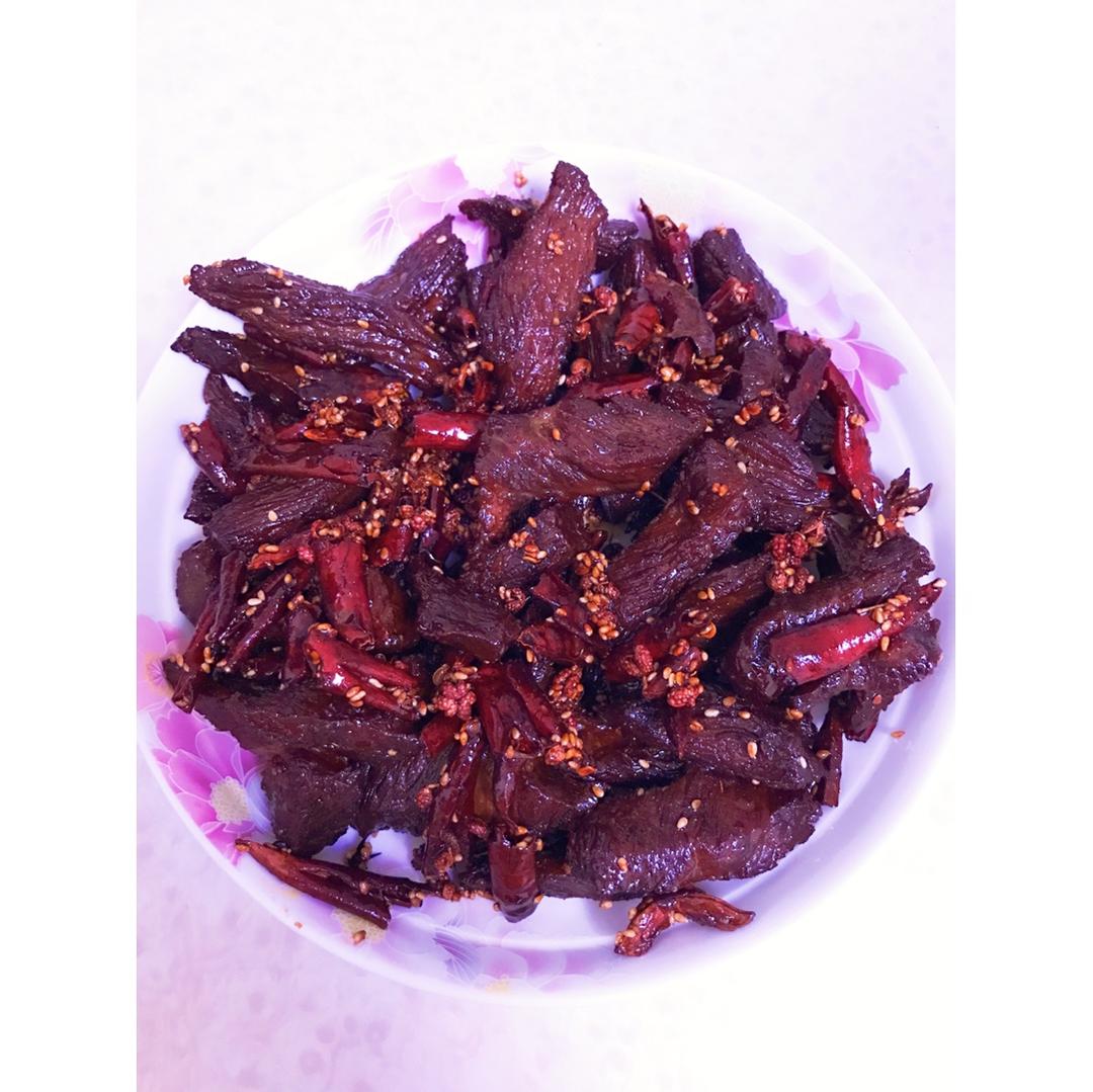 麻辣牛肉干