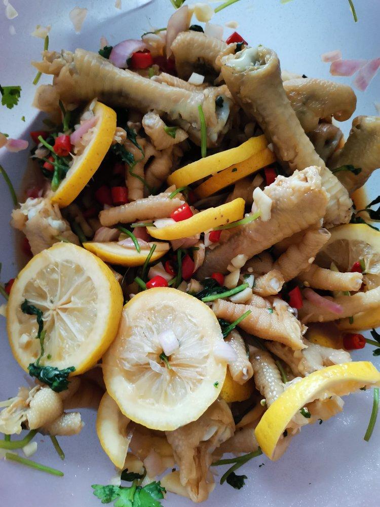 抖音网红百香果柠檬凤爪