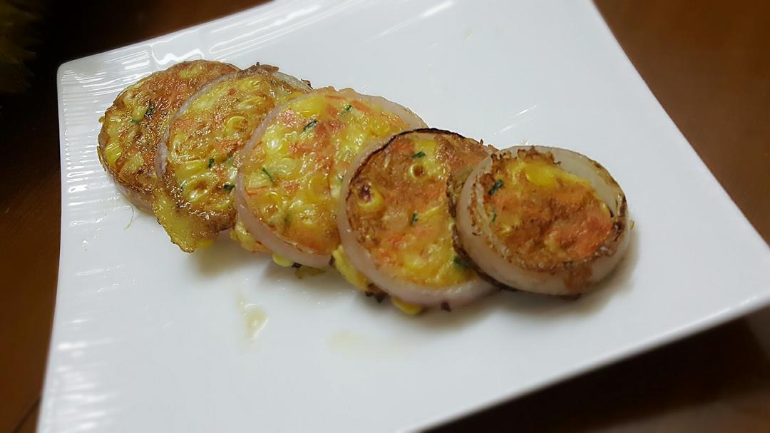洋葱圈蛋饼