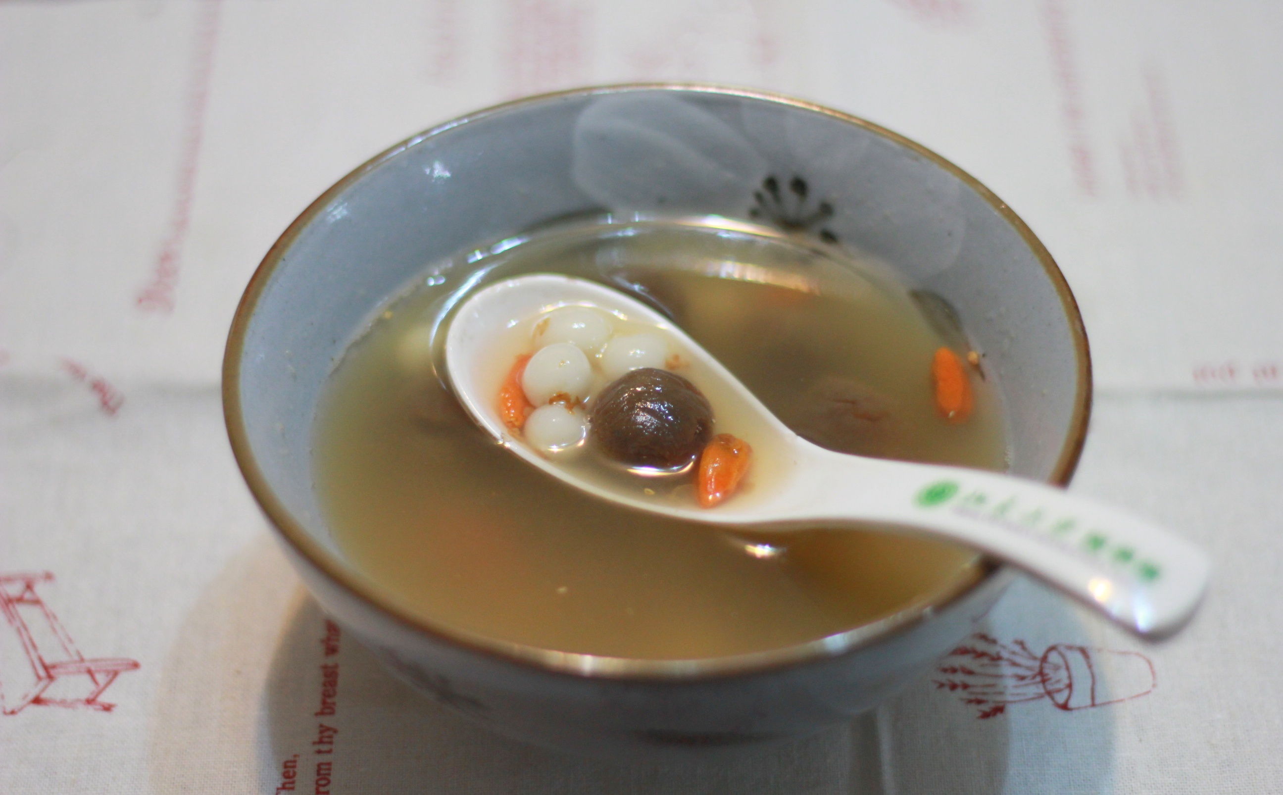 桂花红枣小圆子