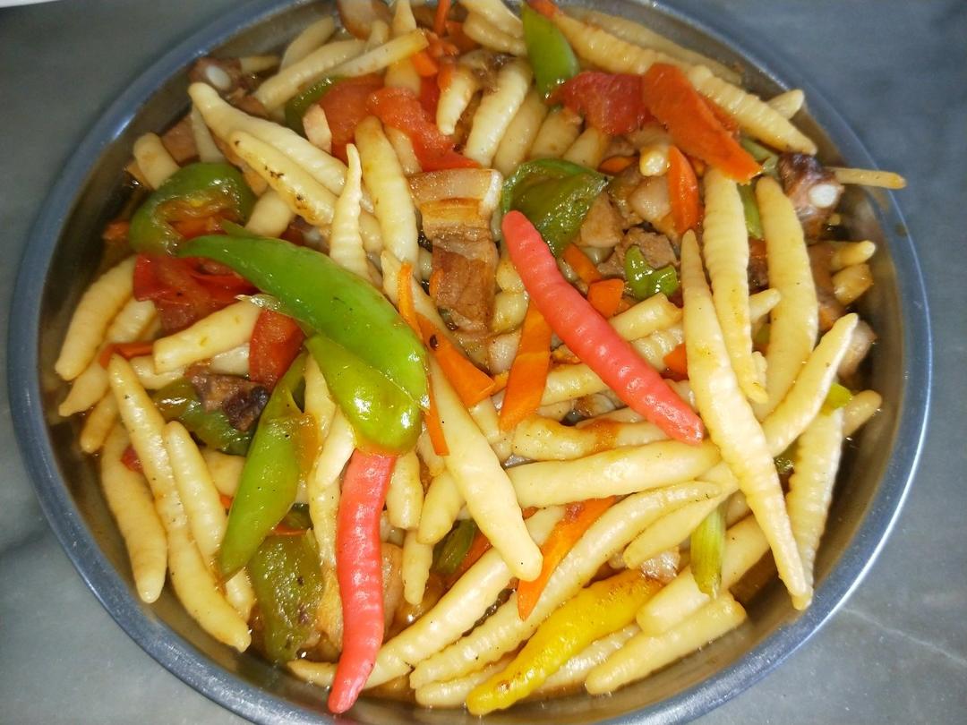 Q版-炒粉虫（家庭简易手工版）