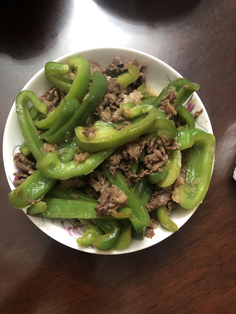 青椒炒牛肉