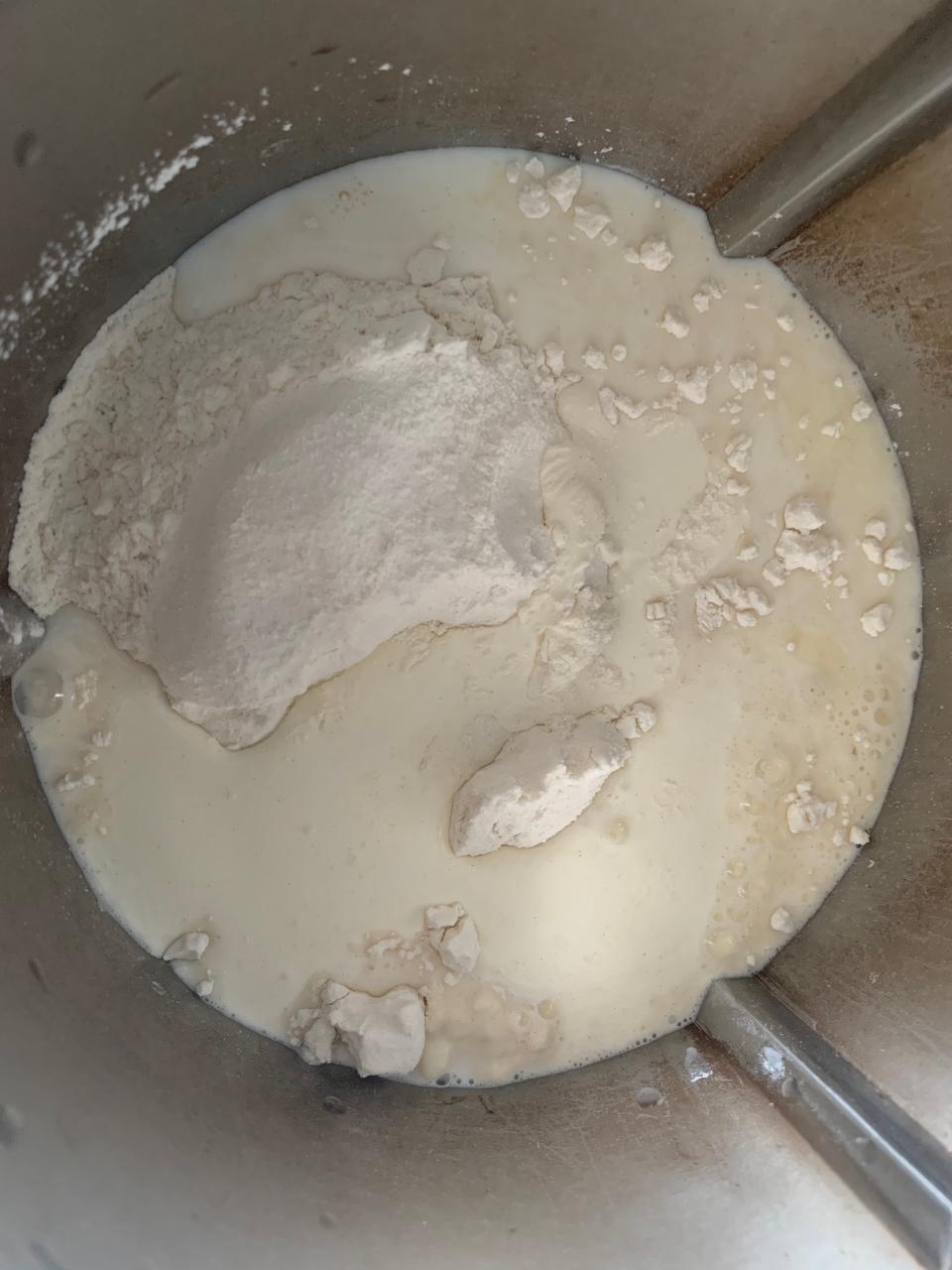 纯奶手撕吐司的做法 步骤1