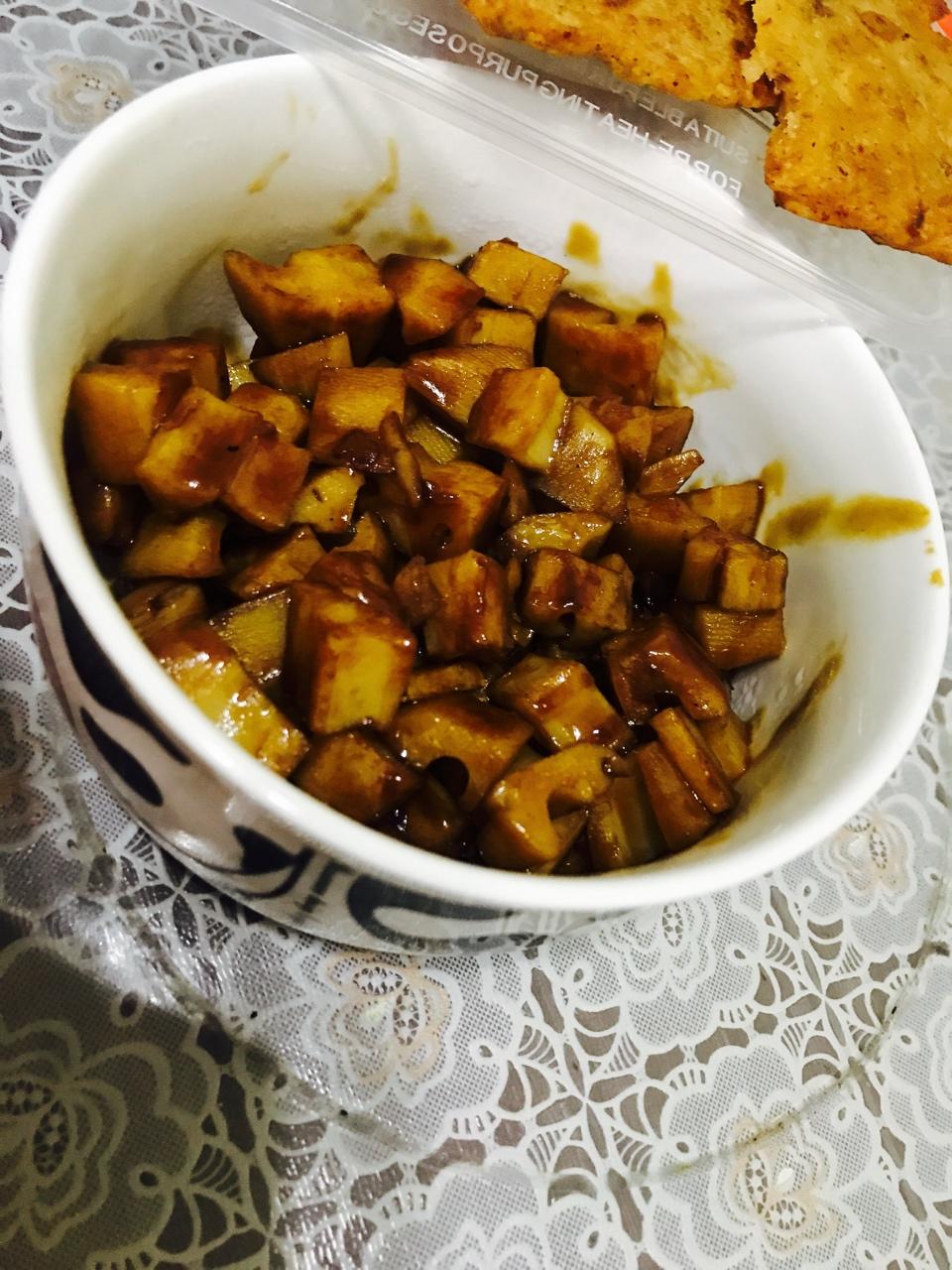 酸甜的开胃菜-  糖醋藕丁