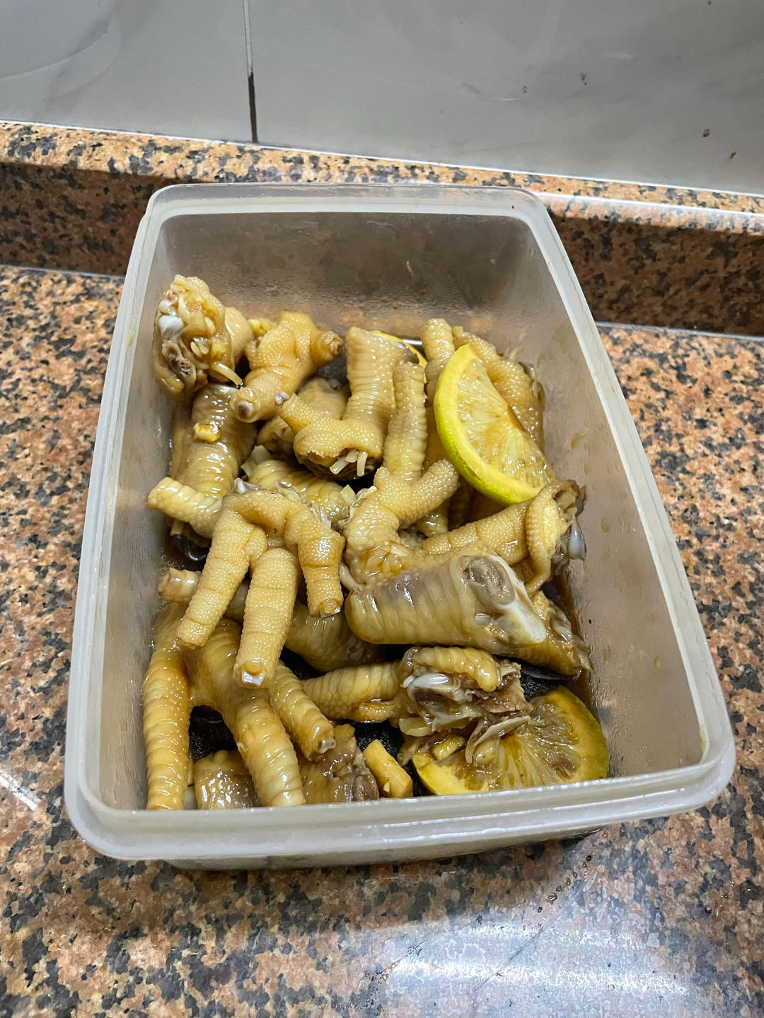 【柠檬酸辣鸡爪】自制超级无敌美味的网红鸡爪