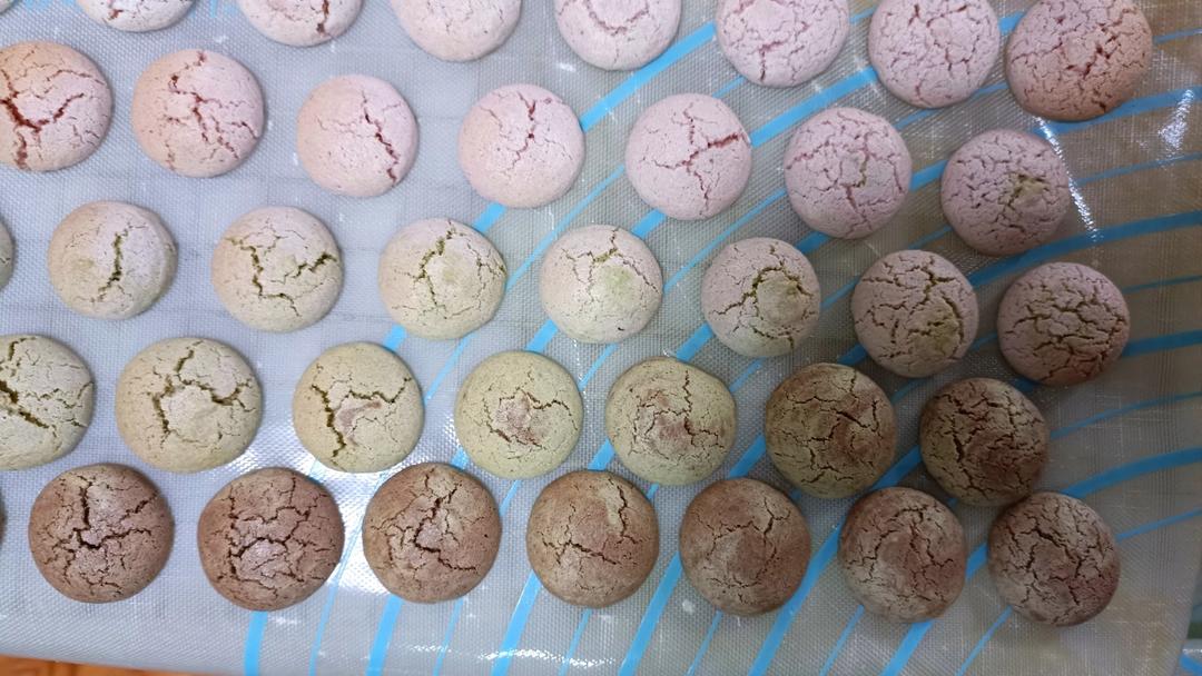 Mini迷你马卡龙做法+3种夹馅做法