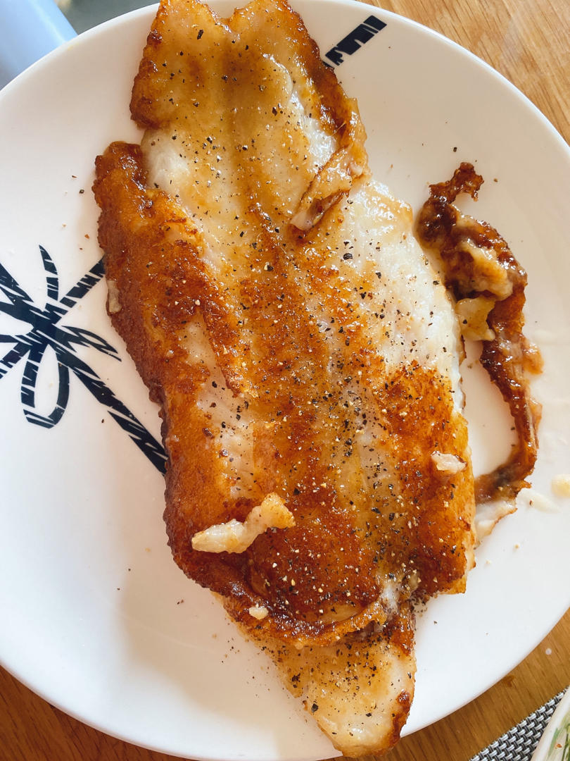 香煎巴沙鱼（龙利鱼）